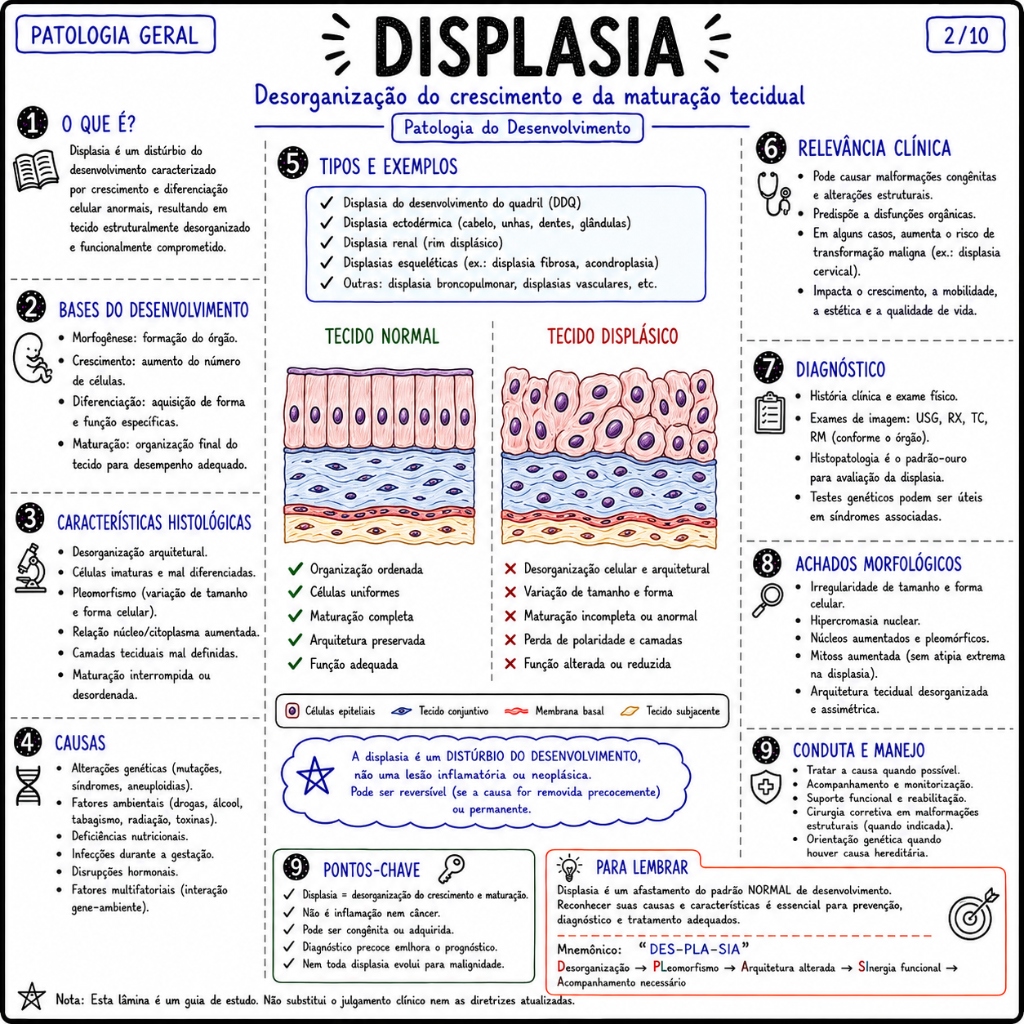 Displasia - Patologia Geral